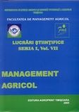 Management si dezvoltare rurala - USAMVB Timisoara, 26-27 Mai 2005