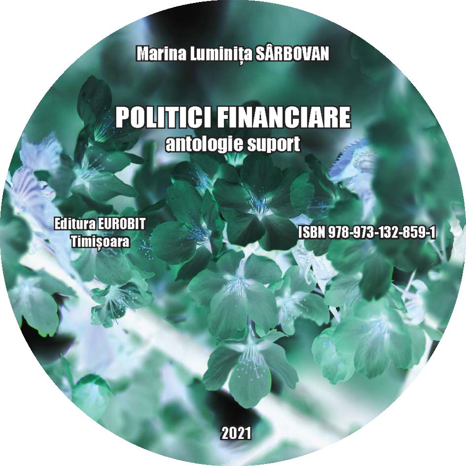 Coperta Politici financiare