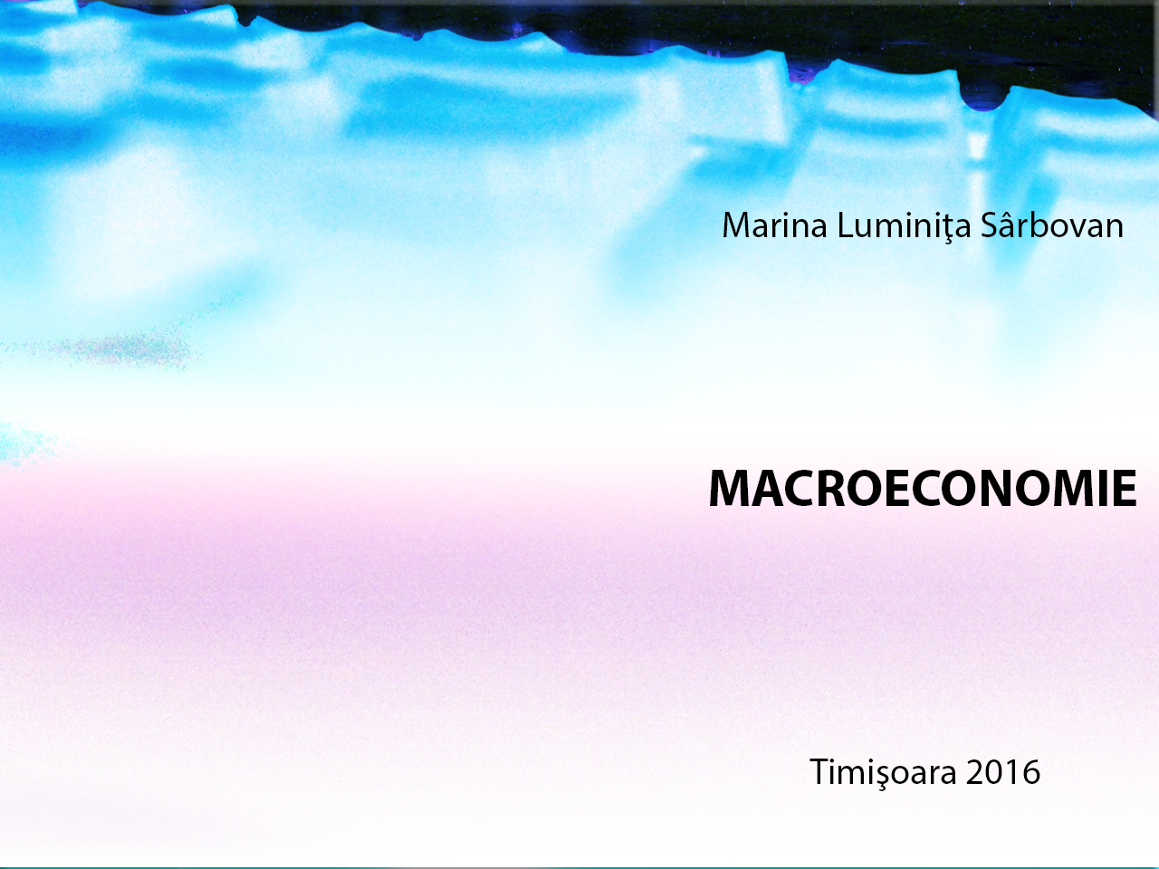 Coperta 2016 Macroeconomie