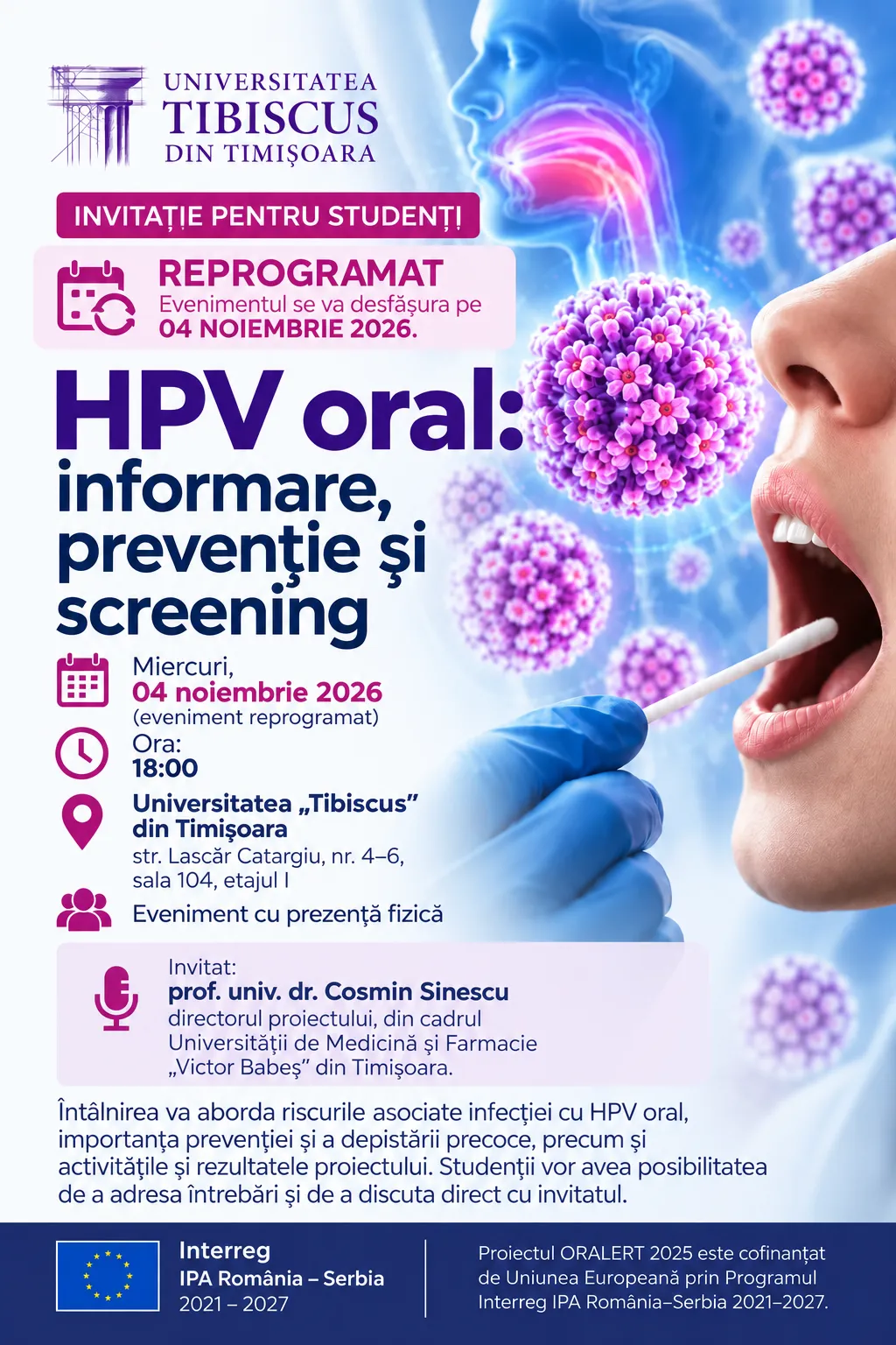hpv oral informare și prevenție